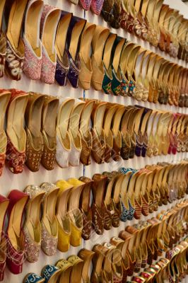A shoes market