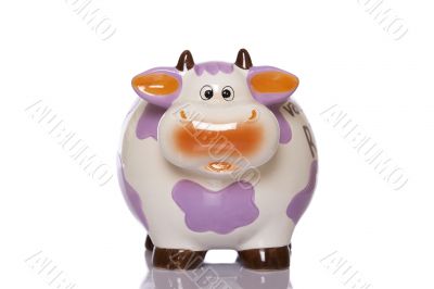 Ceramic money cow