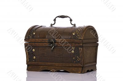 Wooden treasury case