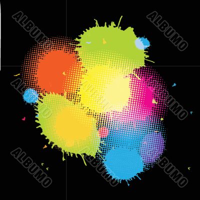 Abstract background.Vector card