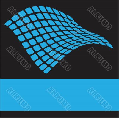 Abstract background.Vector card