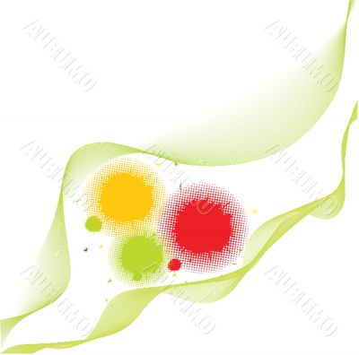 Abstract background.Vector card