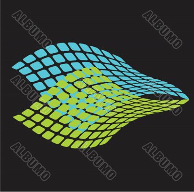 Abstract background.Vector card