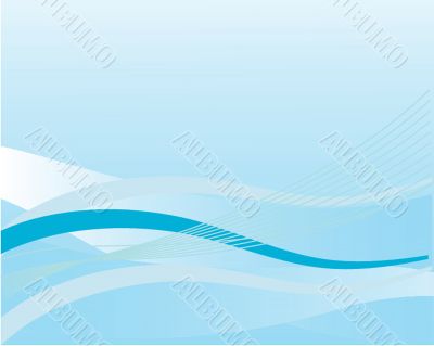 Abstract blue background. Vector illustration.