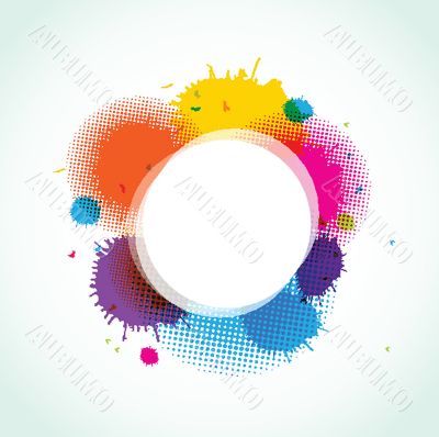 Abstract background.Vector card