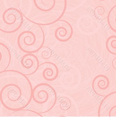 Cute vector background with decorative elements