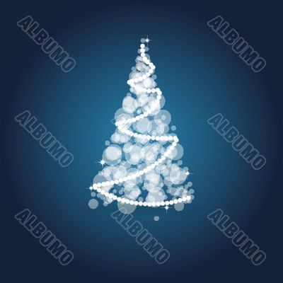 Christmas card with holiday elements. Christmas card with holiday elements.