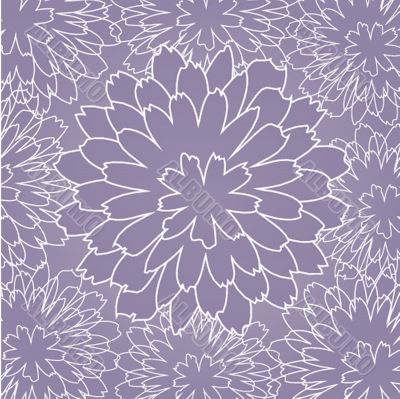 Floral seamless pattern in autumn colors Floral seamless pattern in autumn colors