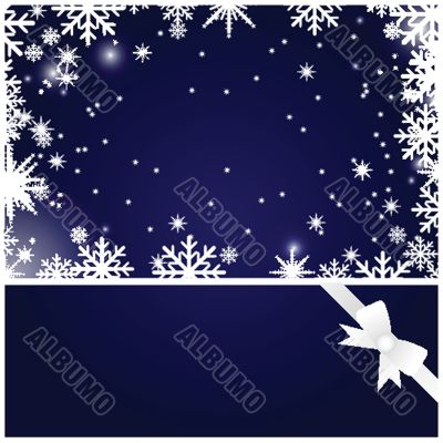 Christmas snowflakes background. Christmas snowflakes background.