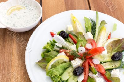 Greek salad Greek salad