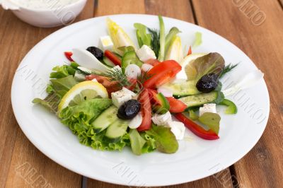 Greek salad Greek salad