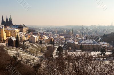 Prague Castle in the Czech Republic 2