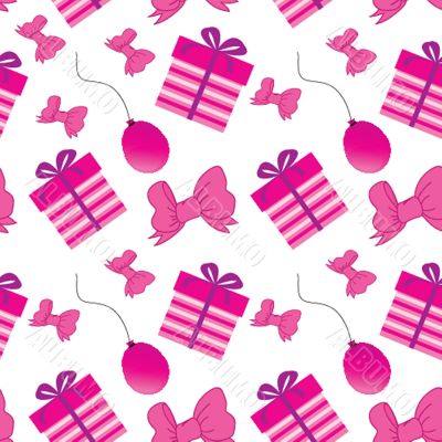 Cute vector background with small cupcake Cute vector background with small cupcake