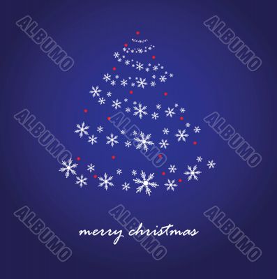 Christmas background with Christmas tree, vector illustration. Christmas background with Christmas tree, vector illustration.