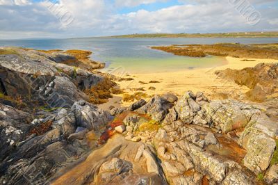 beautiful scenic rural landscape from ireland