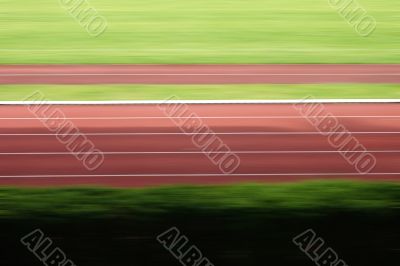 100 m track 100 m track