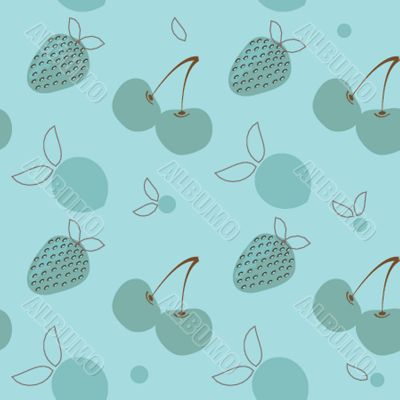 SEAMLLES fruit PATTERN