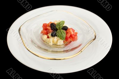 Fresh tomato, mozzarella tartar Fresh tomato, mozzarella tartar