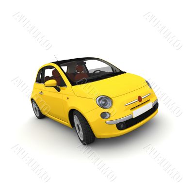 Yellow car