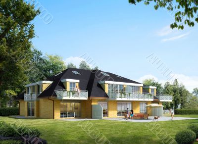 3D Rendering Exterior