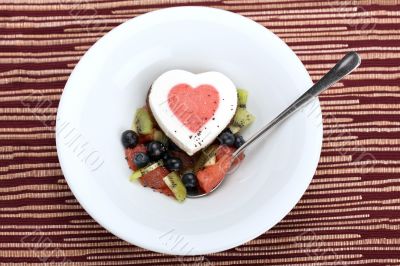 Heart ice cream Heart ice cream