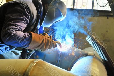 welding with mig-mag method