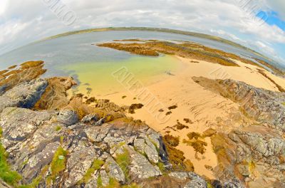 fisheye ireland countryside 