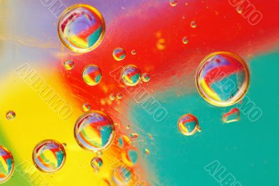 Oil bubbles
