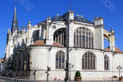 a church with its bell tower