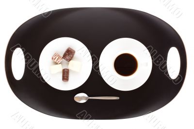 Chocolate and coffee