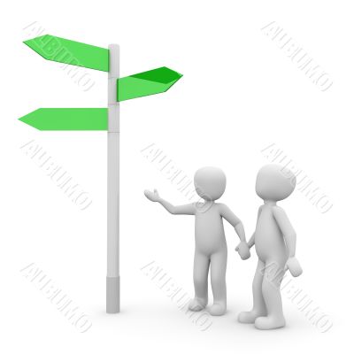 street sign green street sign green