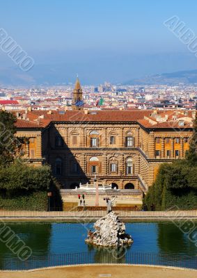 The Palazzo Pitti in Florence