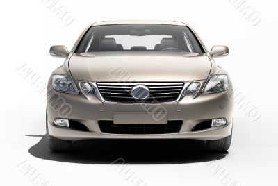 Luxury car in the studio