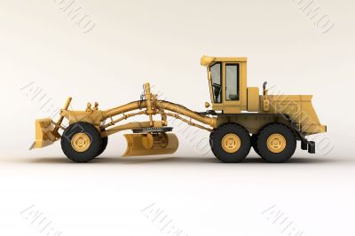 Grader in the studio