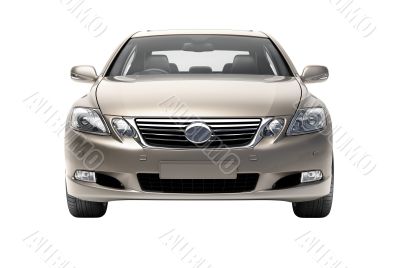 Luxury car in the studio