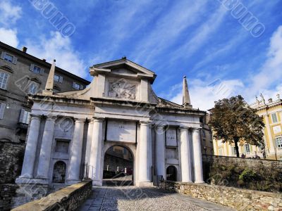  Gate in Bergamo, Lombardy, Italy