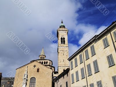 Cathedral in Bergamo, Lombardy, Italy