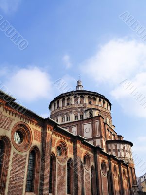 Convent of Santa Maria della Grazie, Milan, Lombardy, Italy