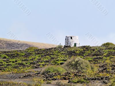 Corona Volcano on Lanzarote