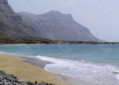 Famara Cliffs on Lanzarote