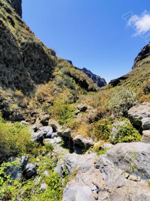 Hell`s Gorge on Tenerife Hell`s Gorge on Tenerife