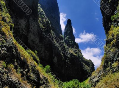 Hell`s Gorge on Tenerife