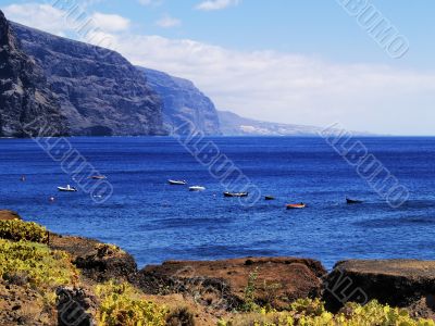 The Giants Cliffs on Tenerife