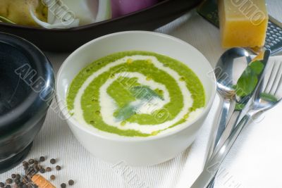 spinach soup