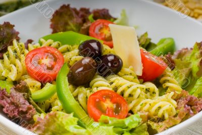 italian fusilli pasta salad