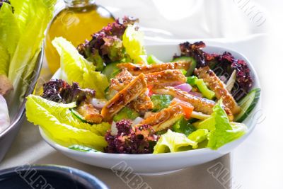 sesame chicken salad