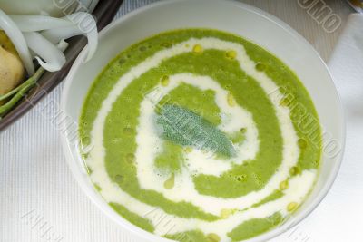 spinach soup