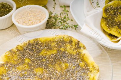 lebanese manouche or manoushe