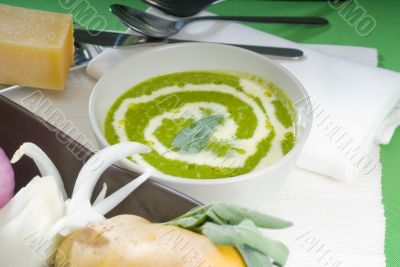 spinach soup