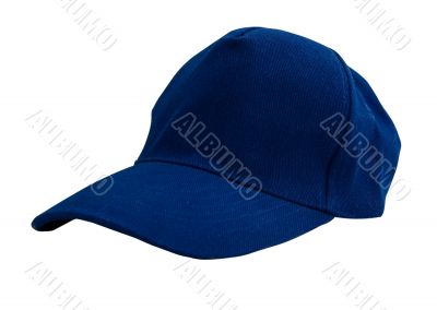 Blue baseball cap